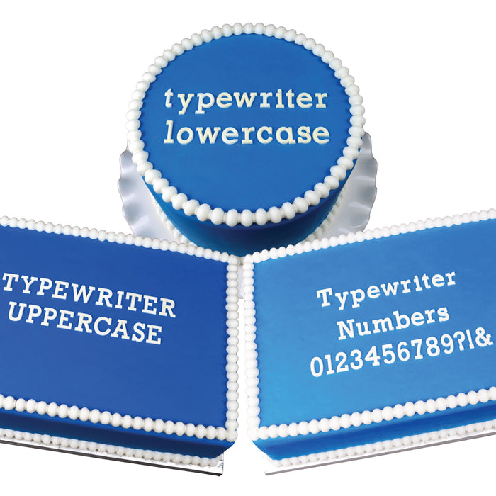 Typewriter Lettering Basic Bundle