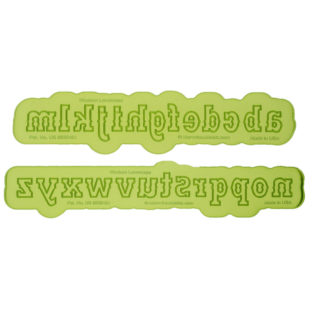 Flexabet Western Uppercase Letters-MOL867