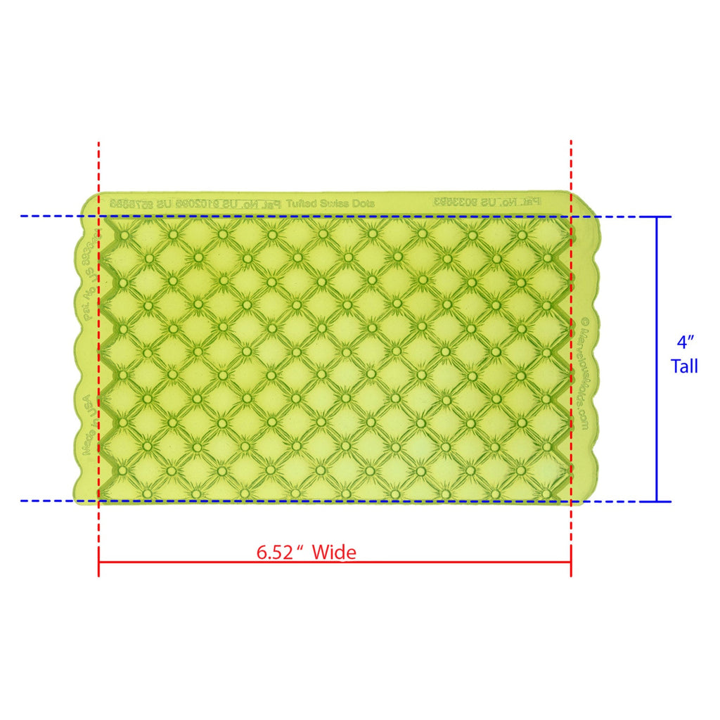 Tufted Swiss Simpress By Marvelous Molds-MOL902