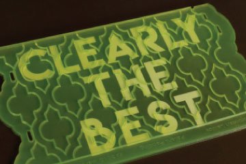 Clearly the Best: New Clear Green Molds