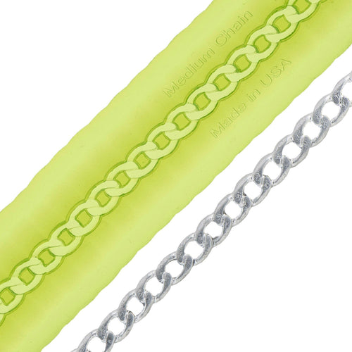 Medium Chain PinchPro Marvelous Molds Silicone Sprig Mold for Cake Decorating and Ceramics