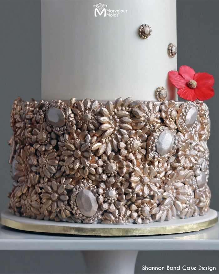 10mm PinchPro Pearl Silicone Fashion Mold for Fondant Cake Decorating