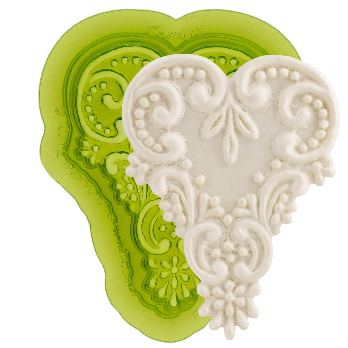 Chris Lace Food Safe Silicone Mold for Cake Design or DIY Ceramics –  Marvelous Molds