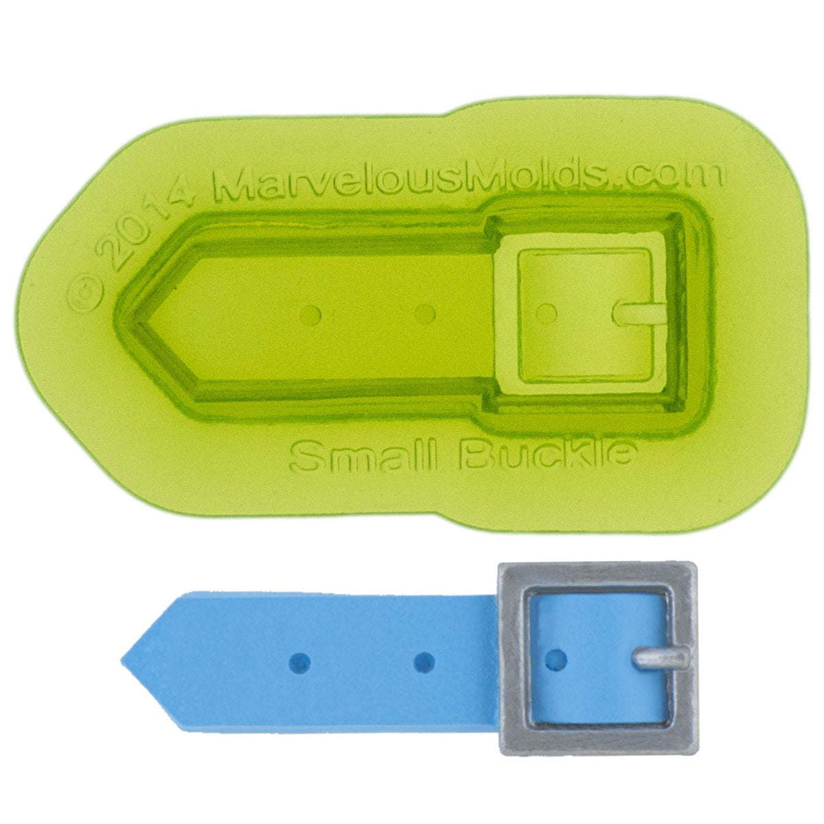 Classic Buckle Food Safe Silicone Mold for Fondant Cake Decorating by Marvelous Molds