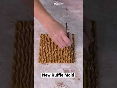 Scrunch Ruffle Simpress By Marvelous Molds-MOL903