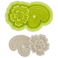 Joan Right Lace Food Safe Silicone Mold for Fondant Cake Decorating by Marvelous Molds