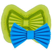 Pleated Bow Silicone Sprig Mold for Ceramics by Marvelous Molds