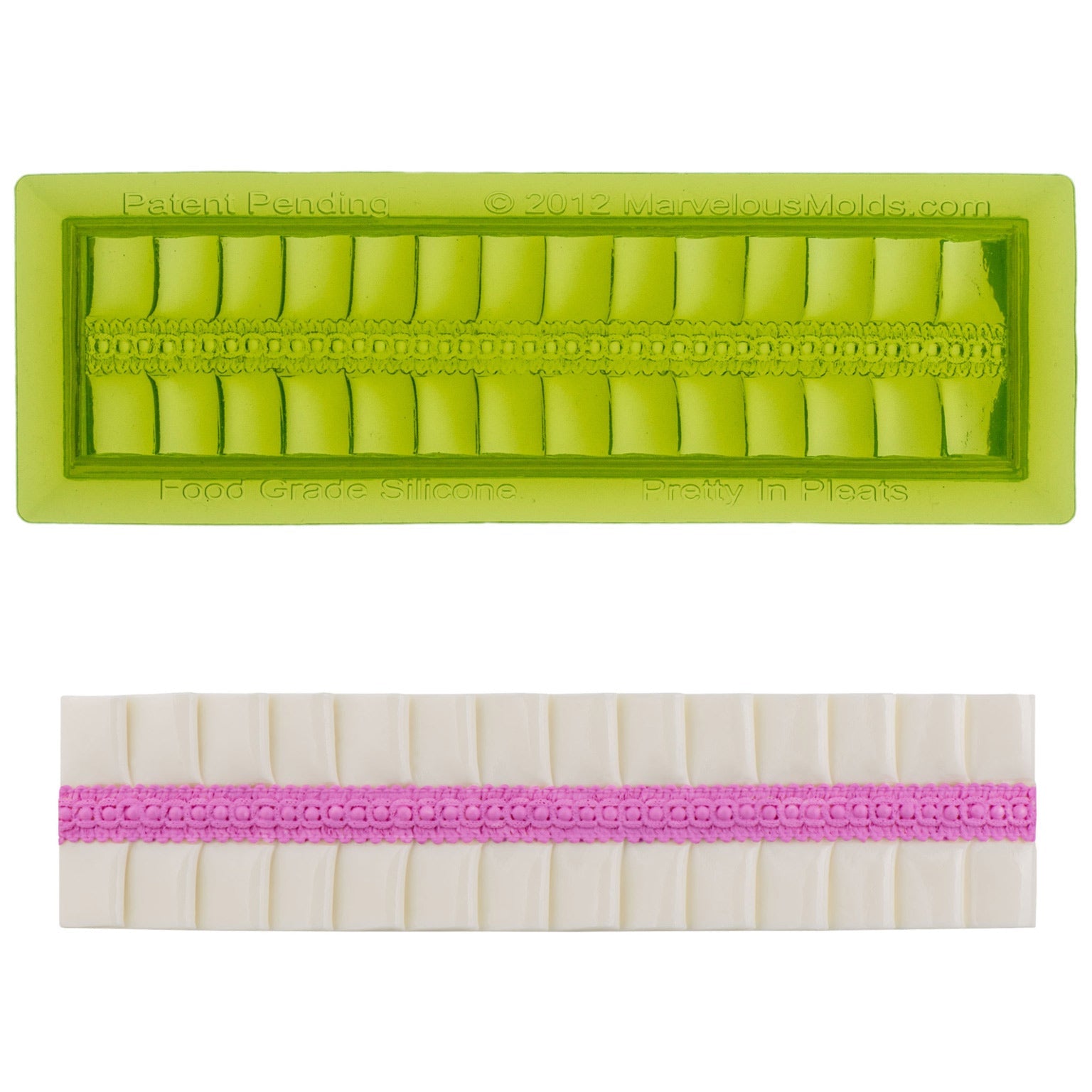 Marvelous Molds Pretty in Pleats Mold Cake Supplies