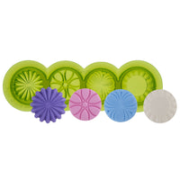 Regal Button Silicone Sprig Mold for Ceramics and Pottery by Marvelous Molds