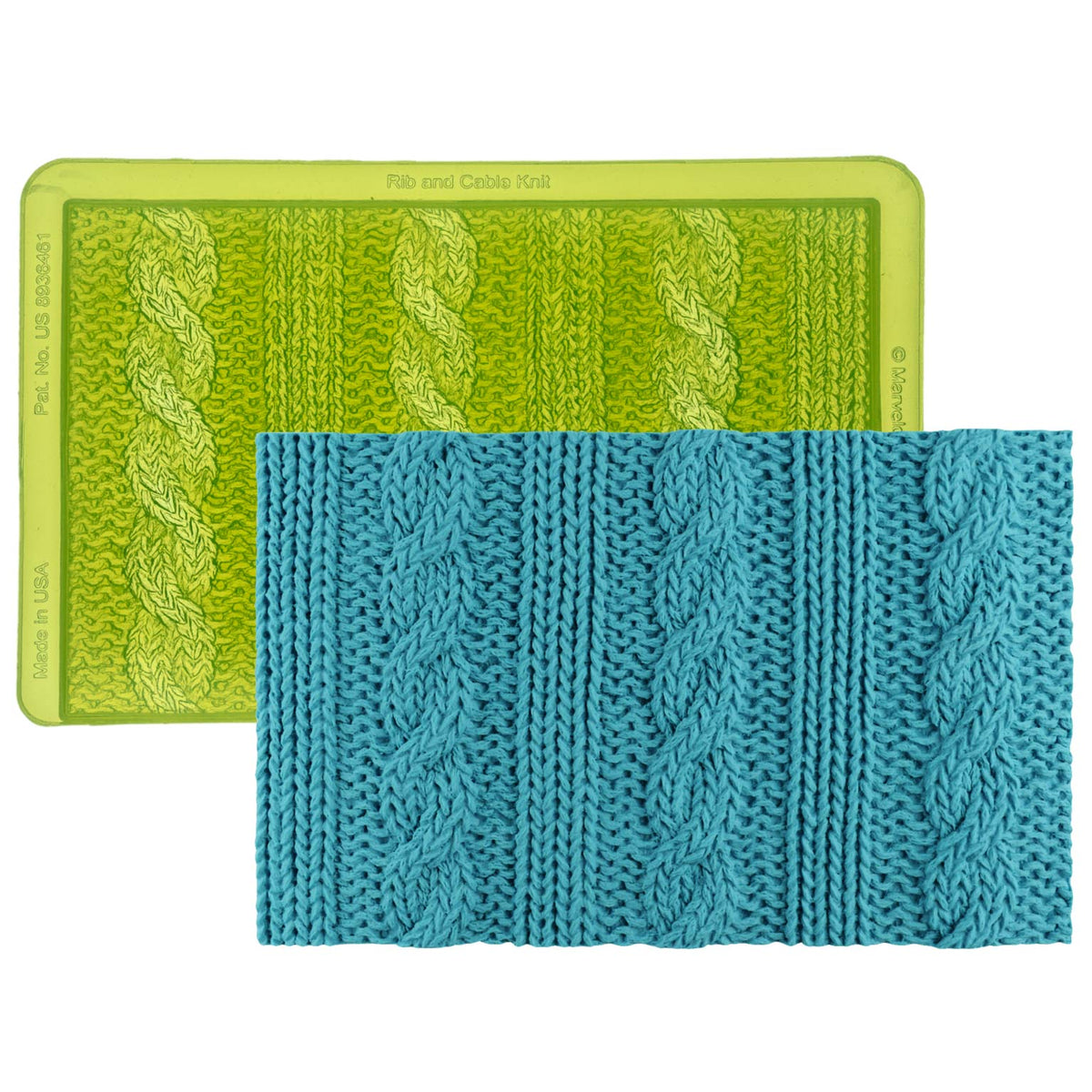 Marvelous Molds  Cable Knit Border – Shore Cake Supply
