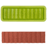 Ribbed Knit Border Food Safe Silicone Mold for Fondant Cake Decorating by Marvelous Molds