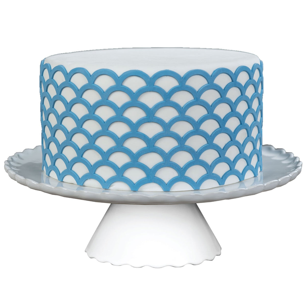 Marvelous Molds Clever Chevron Silicone Onlay Cake Supplies
