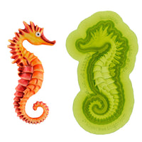 Seahorse Food Safe Silicone Mold for Fondant Cake Decorating by Marvelous Molds