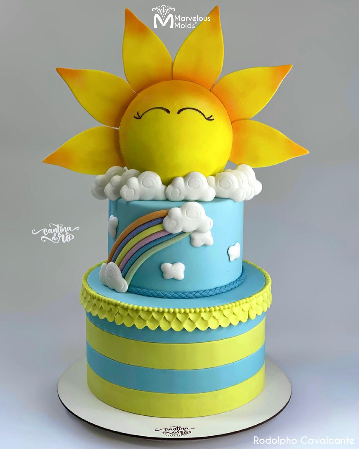 Little Miss Sunshine Birthday Cake - CakeCentral.com