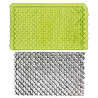Symmetrical Sequin Food Safe Silicone Simpress Mold for Fondant Cake Decorating by Marvelous Molds