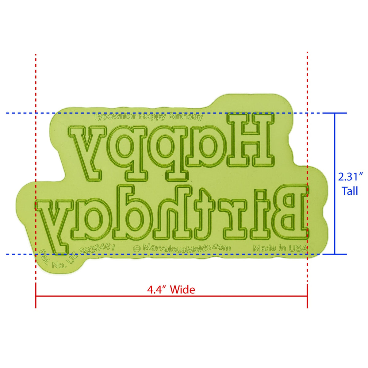 Western Numbers Lettering Flexabet® for Fondant Cake Decorating – Marvelous  Molds